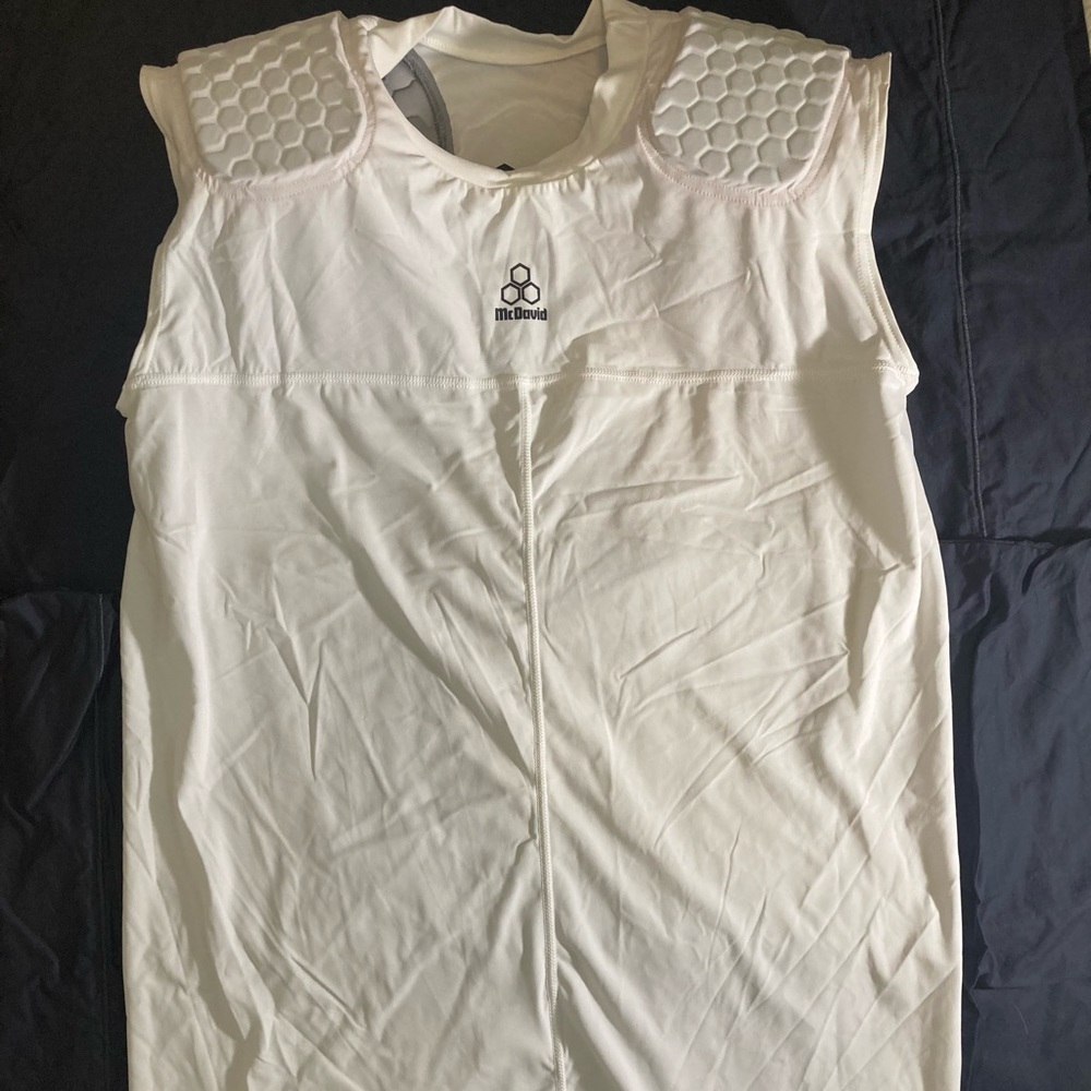 McDavid Hexpad Bodyshirt with Shoulder Pads *NWT*